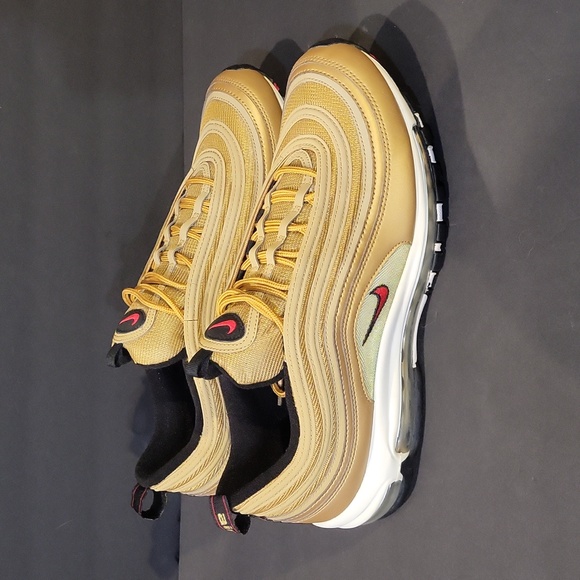 Nike Air Max 97 OG QS Metallic Gold 884421-700 Men's Sz 13 - Picture 3 of 7